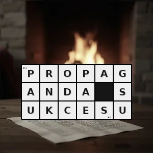 Hasło krzyżówkowe wyolbrzymianie politycznych i gospodarczych osiągnięć kraju - propaganda sukcesu – rozwiązanie, synonimy, podpowiedzi i definicje krzyżówkowe